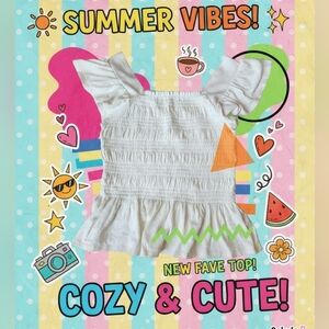 Cozy & Cute Women White Top